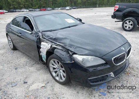 2015 BMW 640I Gran Coupe z USA, uszkodzony, nr VIN WBA6A0C55FD318676